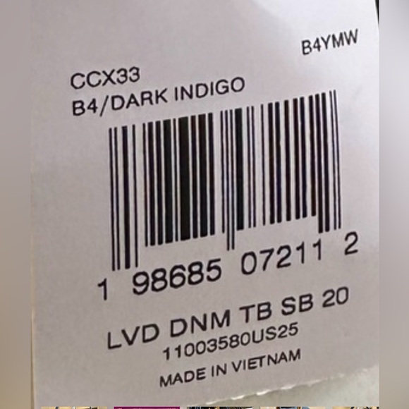 Coach Blue DenimTabby Shoulder Crossbody Bag CCX33 20 Calf Leather Brass NEW - Picture 9 of 12